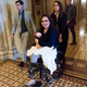 Image for article titled Photos: Senator Tammy Duckworth took her newborn to work today and made history